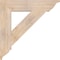 Ekena Millwork Traditional Traditional Smooth Bracket, Douglas Fir, 5 1/2"W x 30"D x 30"H BKT06X30X30TRA01SDF - alternate 3